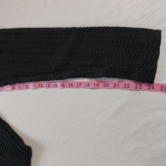 Leggings women's anti cellulite black size Small - Picture 5 of 6